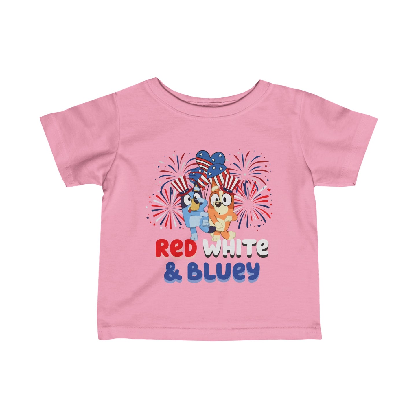 Patriotic Blue Dog Kids T-Shirt | USA Flag Dog Tee | 4th of July Shirt | American Pride | Childrens Summer Outfit