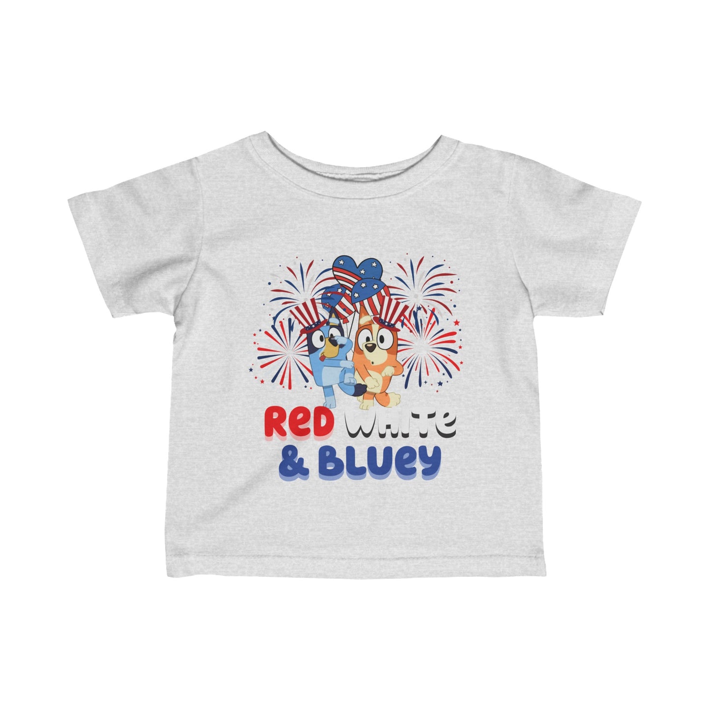 Patriotic Blue Dog Kids T-Shirt | USA Flag Dog Tee | 4th of July Shirt | American Pride | Childrens Summer Outfit