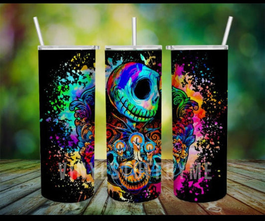 Jack Skelington 20oz Skinny Tumbler