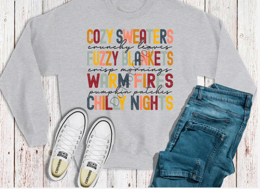 Colorful Fall DTF Shirt