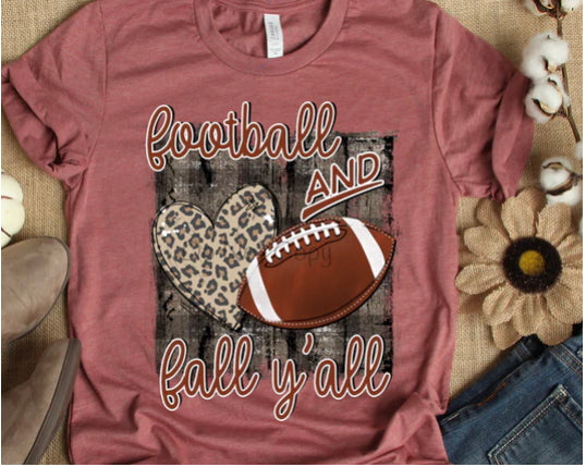 Football and Fall DTF Shirt